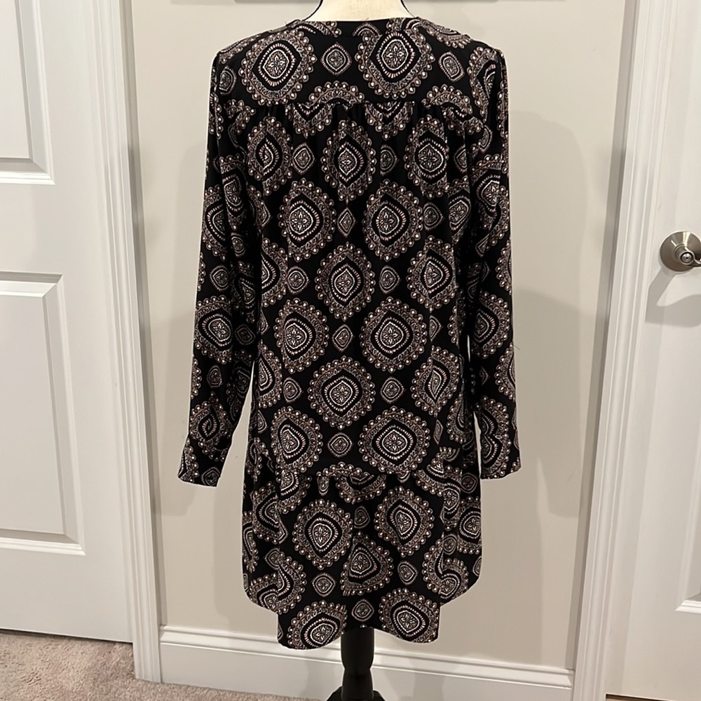 Loft Outlet Long Sleeve Drop Waist Dress - Picture 4 of 7